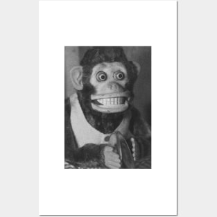 Crazy Cymbal Monkey Posters and Art